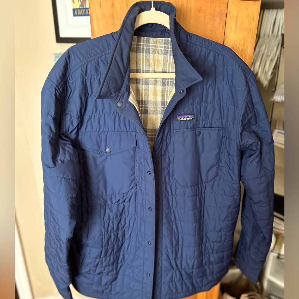 Reversible Patagonia shirt jacket